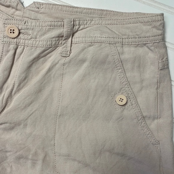 Calvin Klein Jeans Linen Shorts-#1837 - Picture 5 of 12